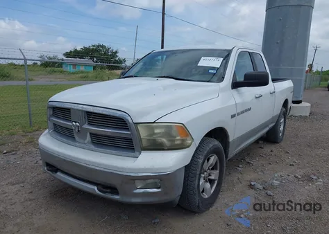 2012 Ram 1500 Slt z USA, uszkodzony, nr VIN 1C6RD7GTXCS146815
